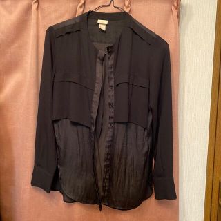 エイチアンドエム(H&M)のシースルーシャツ(シャツ/ブラウス(長袖/七分))