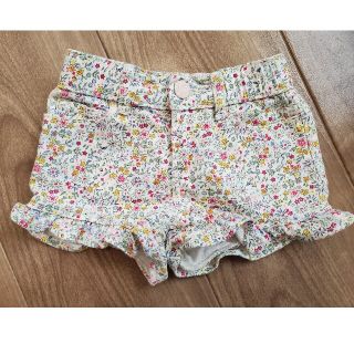 ベビーギャップ(babyGAP)の美品　babyGAP　花柄　ショートパンツ　80(パンツ)