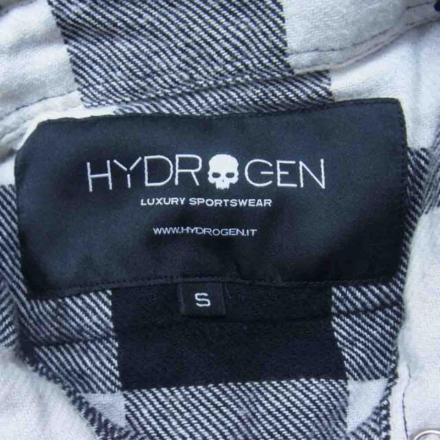 ハイドロゲン HYDROGEN 長袖シャツ ブロックチェック シャツ S 3