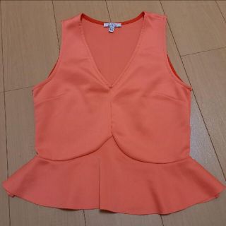 ザラ(ZARA)のZARA　ペプラムトップス(カットソー(半袖/袖なし))