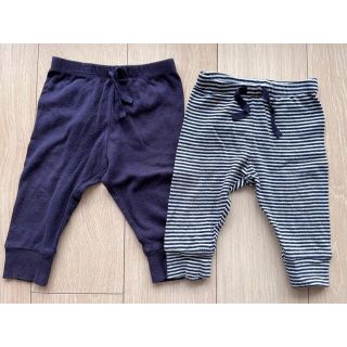 ベビーギャップ(babyGAP)の【GAP】パンツ2点セット（6-12months）60cm 70cm(パンツ)