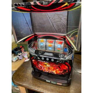 実機 税込 Sパチスロ鉄拳4◇コイン不要機付◇オプション多数有り
