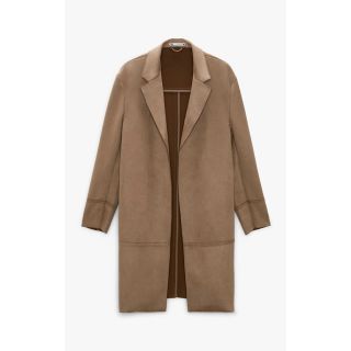 ザラ(ZARA)のZARA フェイクスエードコート(レザージャケット)