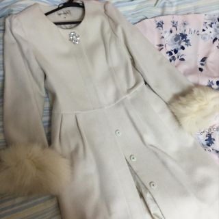 ミッシュマッシュ(MISCH MASCH)のれいな様 専用✳︎ ミッシュマッシュ ♡ ノーカラーコート(ロングコート)