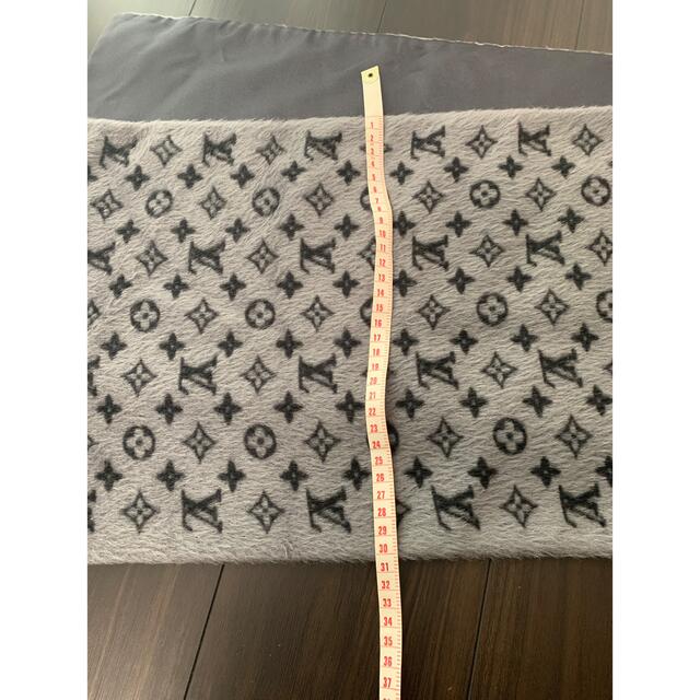 ルイヴィトン　Louis Vuitton マフラー グレー 5