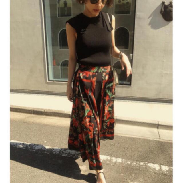 美品⭐︎ AMERI  SCARF FLARE SKIRT