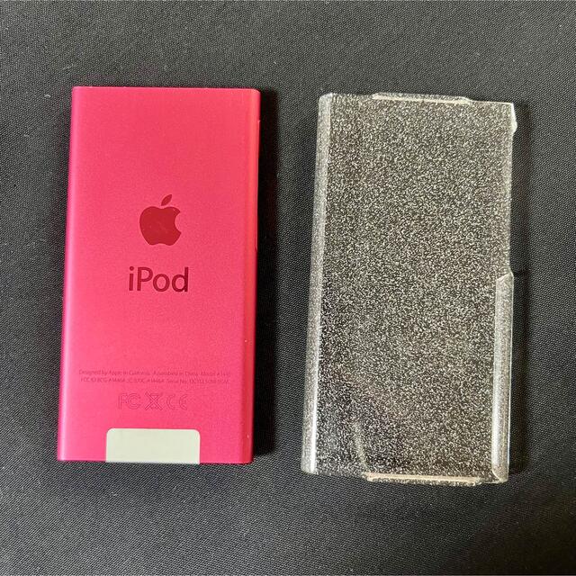 iPod(アイポッド)のiPod nano ピンク スマホ/家電/カメラのオーディオ機器(ポータブルプレーヤー)の商品写真