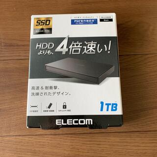 エレコム(ELECOM)の専用 エレコム　外付け　SSD 1TB ESD-EJ1000GKB(PC周辺機器)