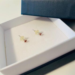 ジュエリーツツミ 購入証明書あります。グリーントルマリンピアス-