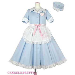 アンジェリックプリティー(Angelic Pretty)のangelic pretty milkshake サーキュラーワンピースセット(ひざ丈ワンピース)