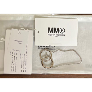 マルタンマルジェラ(Maison Martin Margiela)の新品 MM6 メゾンマルジェラ ブレスレット シルバー Mサイズ 約18cm(ブレスレット/バングル)