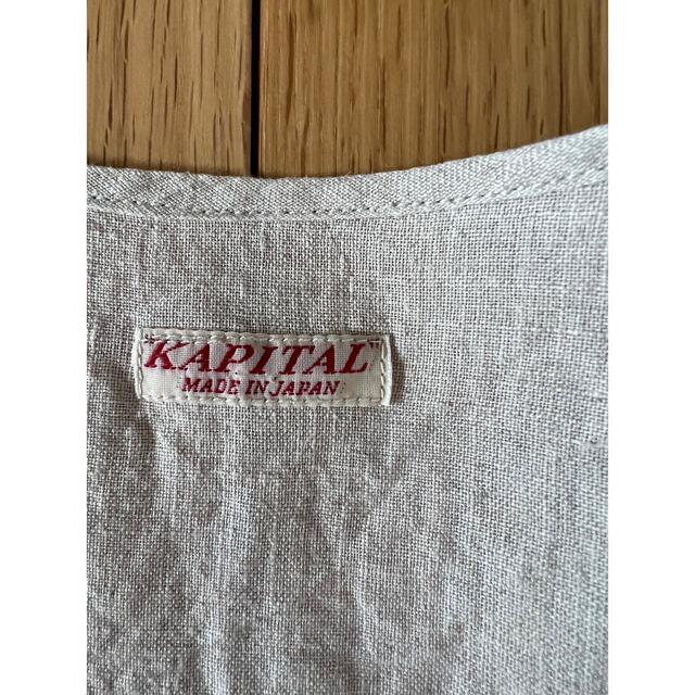 KAPITAL リネンワンピース