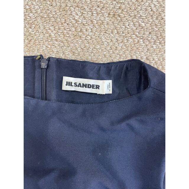 Jil Sander(ジルサンダー)のJIL SANDER ワンピース　ネイビー　34 レディースのワンピース(ロングワンピース/マキシワンピース)の商品写真