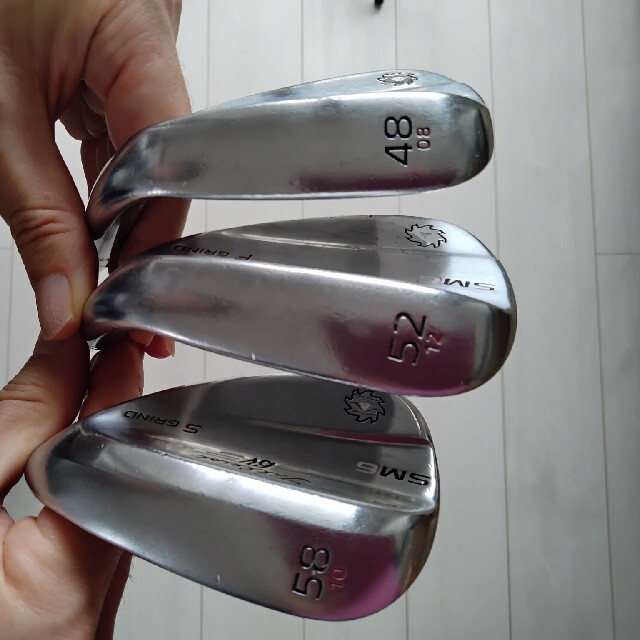 ウェッジ SM6 titleist Vokey 48°52°58° 3本セット - クラブ