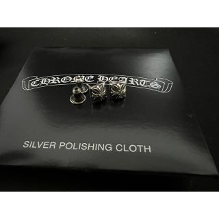 クロムハーツ(Chrome Hearts)のCHROME HEARTS クロムハーツ シルバーピアス ダイヤ 2個(その他)