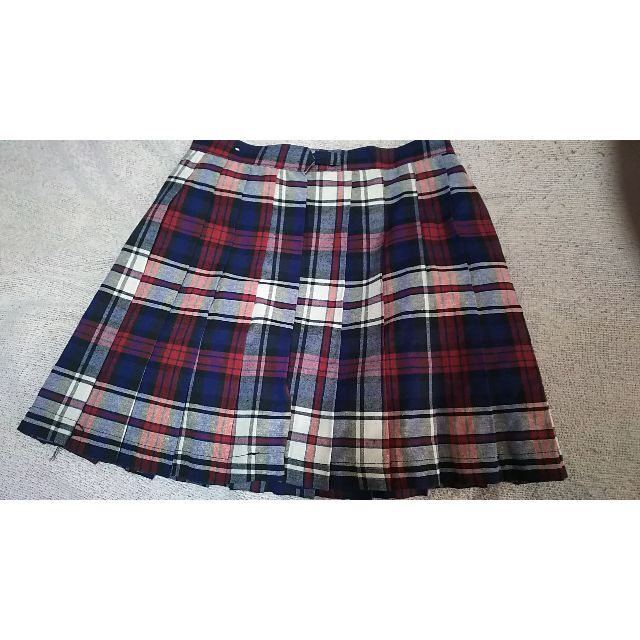 レディース 制服チェックスカート AKB48風 レディースのスカート(ひざ丈スカート)の商品写真