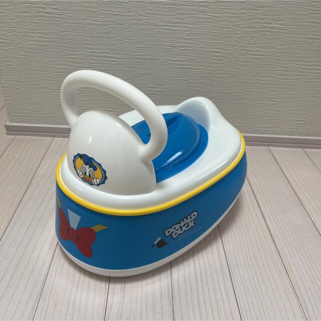 ドナルドおまる キッズ/ベビー/マタニティのおむつ/トイレ用品(ベビーおまる)の商品写真