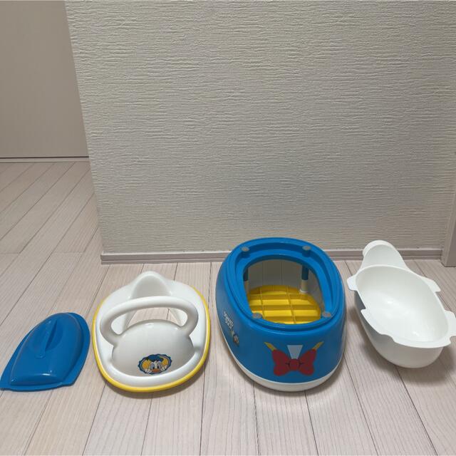 ドナルドおまる キッズ/ベビー/マタニティのおむつ/トイレ用品(ベビーおまる)の商品写真