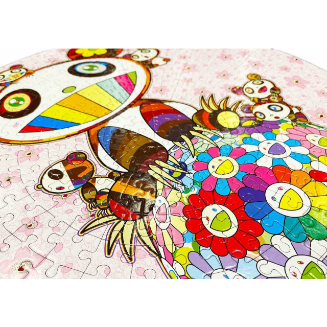 村上隆 Pandas in the Cherry Orchardパズル1セット Amazon | 347pcs Pandas in the Cherry Orchard 村上隆