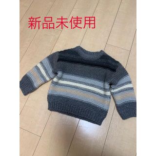 ザラキッズ(ZARA KIDS)の【新品未使用】ZARA ザラ ニット セーター90 (18～24m)(ニット)