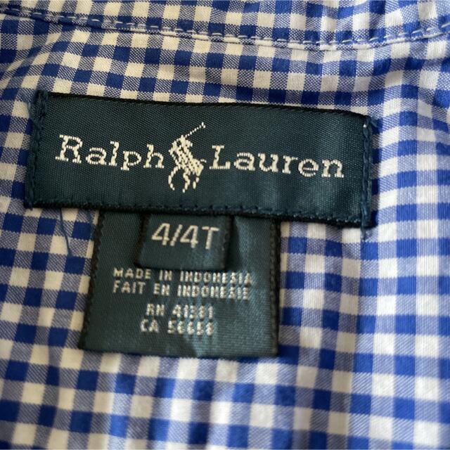 POLO RALPH LAUREN(ポロラルフローレン)のラルフローレン　シャツ キッズ/ベビー/マタニティのキッズ服男の子用(90cm~)(ブラウス)の商品写真