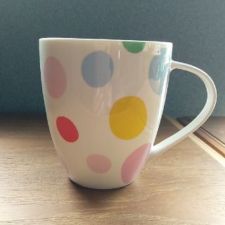 キャスキッドソン(Cath Kidston)のCath Kidston　水玉模様マグカップ(グラス/カップ)