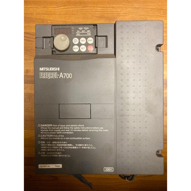 三菱電機 インバーター FR-A720-5.5k中古品 その他