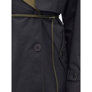 【新品】MARNI バイカラー コットンブレンド トレンチコート