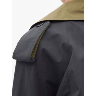 Marni - 【新品】MARNI バイカラー コットンブレンド トレンチコートの