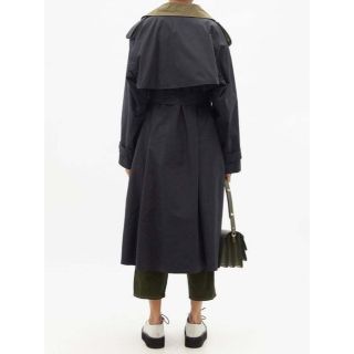 Marni - 【新品】MARNI バイカラー コットンブレンド トレンチコートの