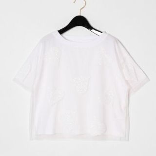 グレースコンチネンタル(GRACE CONTINENTAL)の美品☆ハートスパントップ(Tシャツ(半袖/袖なし))