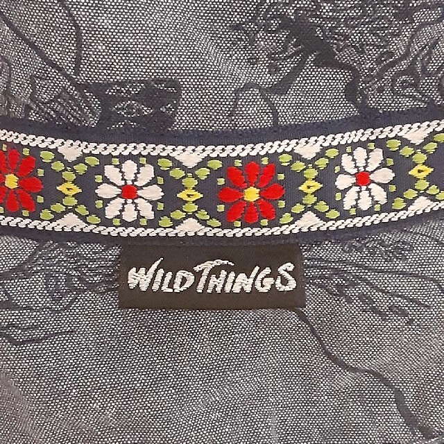 WILDTHINGS(ワイルドシングス)のハット　ワイルドシングス　リバーシブル　デニム柄 レディースの帽子(ハット)の商品写真