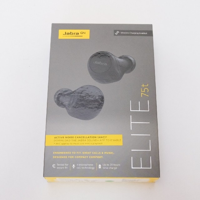 Jabra Elite 75t 100-99090001-40 ブラックの通販 by 箕白's shop｜ラクマ