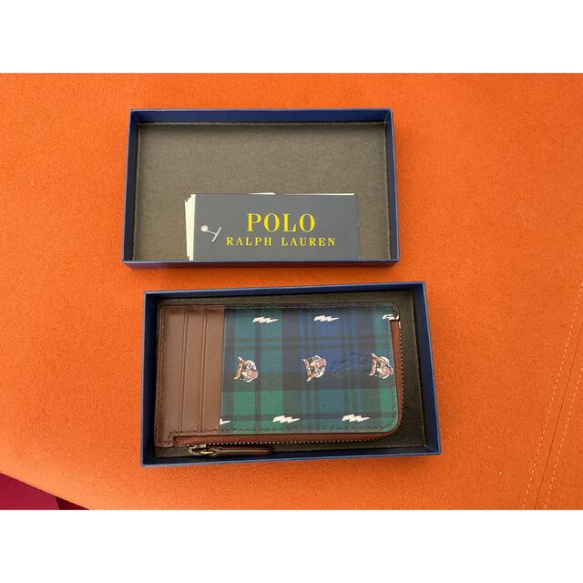 日本初の RALPH POLO LAUREN ポロ　ラルフローレン　タイガー　小銭入れ　カードケース - コインケース+小銭入れ