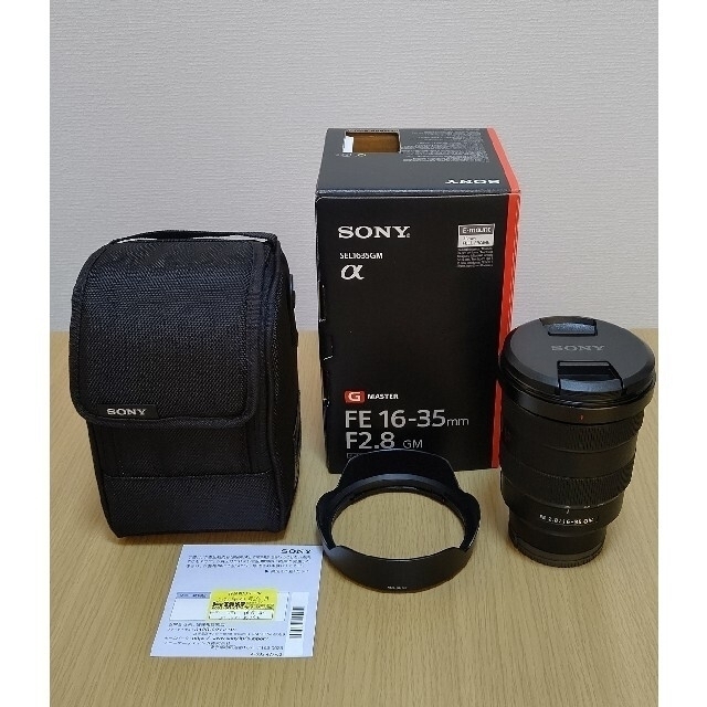 sel1635GM【美品】SONY　FE16-35mmF2.8GM SEL1635GM