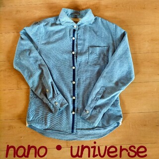 ナノユニバース(nano・universe)のnano・universe シャツ ワイシャツ S(シャツ)