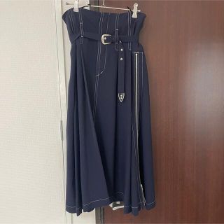 トーガ(TOGA)のTOGA PULLA ベルト付きスカート(ロングスカート)