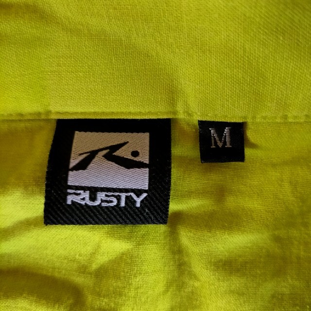 RUSTY(ラスティ)のRusty ワイシャツ トップス 長袖 ボタン チェック メンズのトップス(シャツ)の商品写真