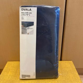 イケア(IKEA)の【新品未使用】イケア IKEA シングル ベッド マットレス カバー DVALA(シーツ/カバー)