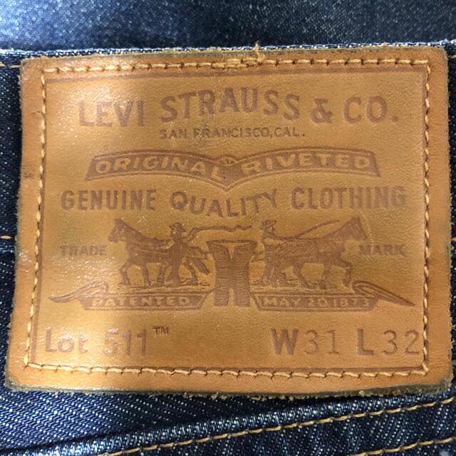 USA製 LEVI'S 511 ビッグE ジーンズ プレミアム セルビッチ 1