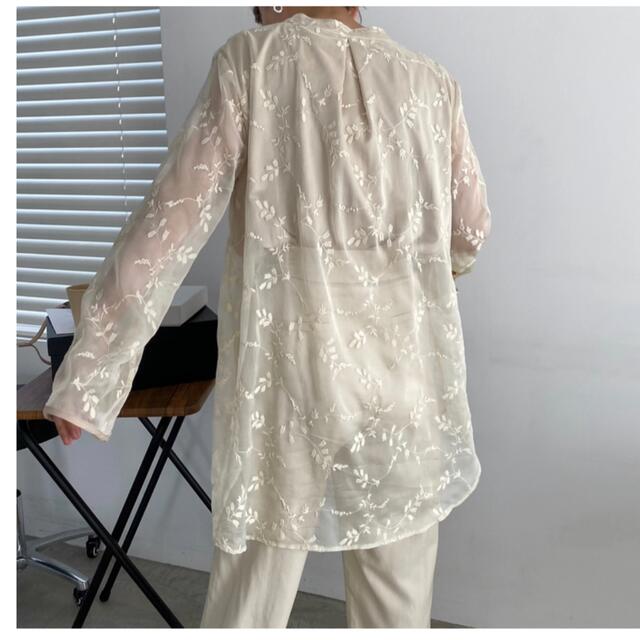 willfully embroidery chiffon sheer BL