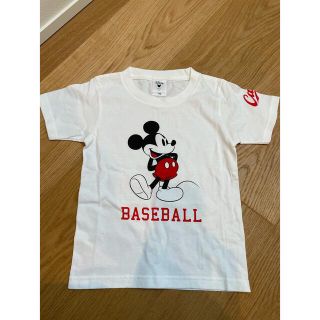 ディズニー(Disney)のCARPコラボ　ミッキーTシャツ　110(応援グッズ)