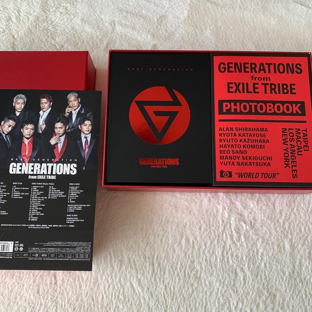 GENERATIONS(ジェネレーションズ)のBEST GENERATION(ALBUM3枚組+DVD4枚組） エンタメ/ホビーのDVD/ブルーレイ(ミュージック)の商品写真