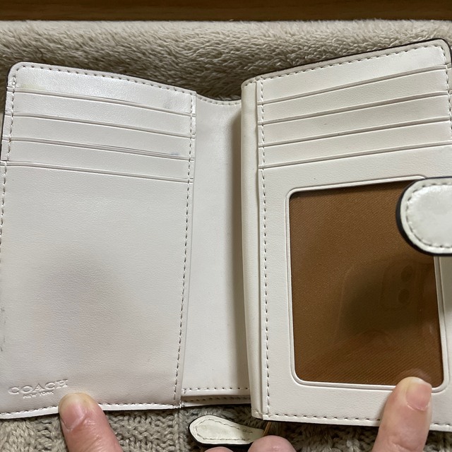 COACH(コーチ)のコーチ二つ折り財布 レディースのファッション小物(財布)の商品写真