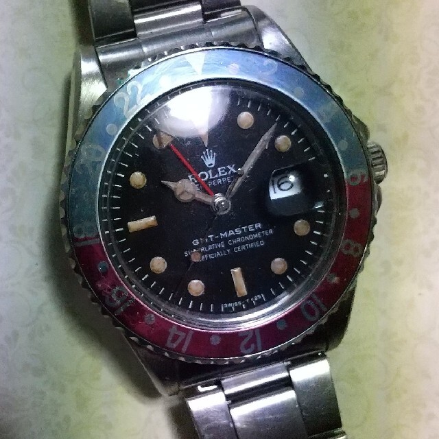 グリーン・ホワイト系 完成品♪ ROLEX GMTマスターノベルティ - 通販