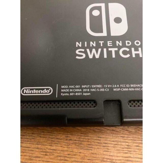 Nintendo Switch 本体　旧型　2018年製 6