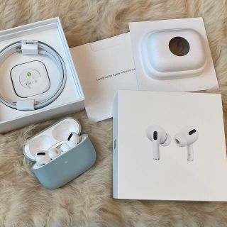 アップル(Apple)のAPPLE AirPods Pro ノイズキャンセリング付完全ワイヤレスイヤホン(ヘッドフォン/イヤフォン)