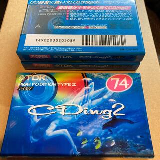ティーディーケイ(TDK)のTDK オーディオカセットテープ CD2-74R(その他)