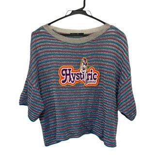 ヒステリックグラマー(HYSTERIC GLAMOUR)のヒステリックグラマー 半袖セーター美品  -(ニット/セーター)