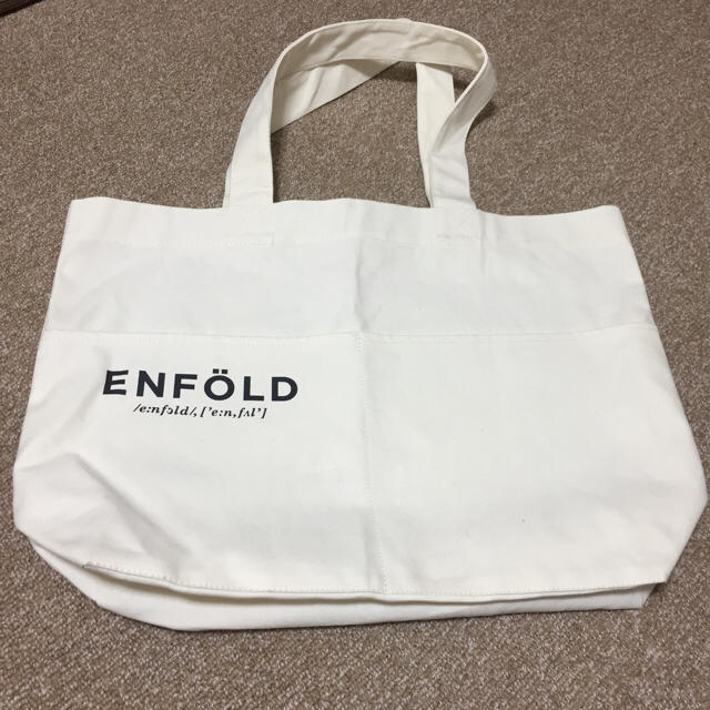 ENFOLD(エンフォルド)のお値下げ！新品 エンフォルド トート レディースのバッグ(トートバッグ)の商品写真